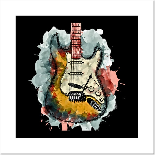 Fender-guitar Wall Art by Funny sayings